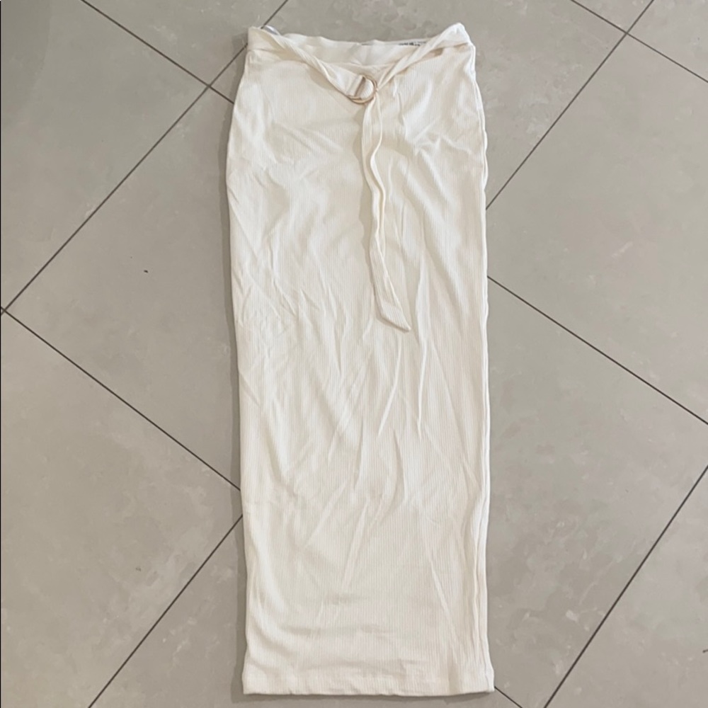 Jluxlabel belted tight skirt